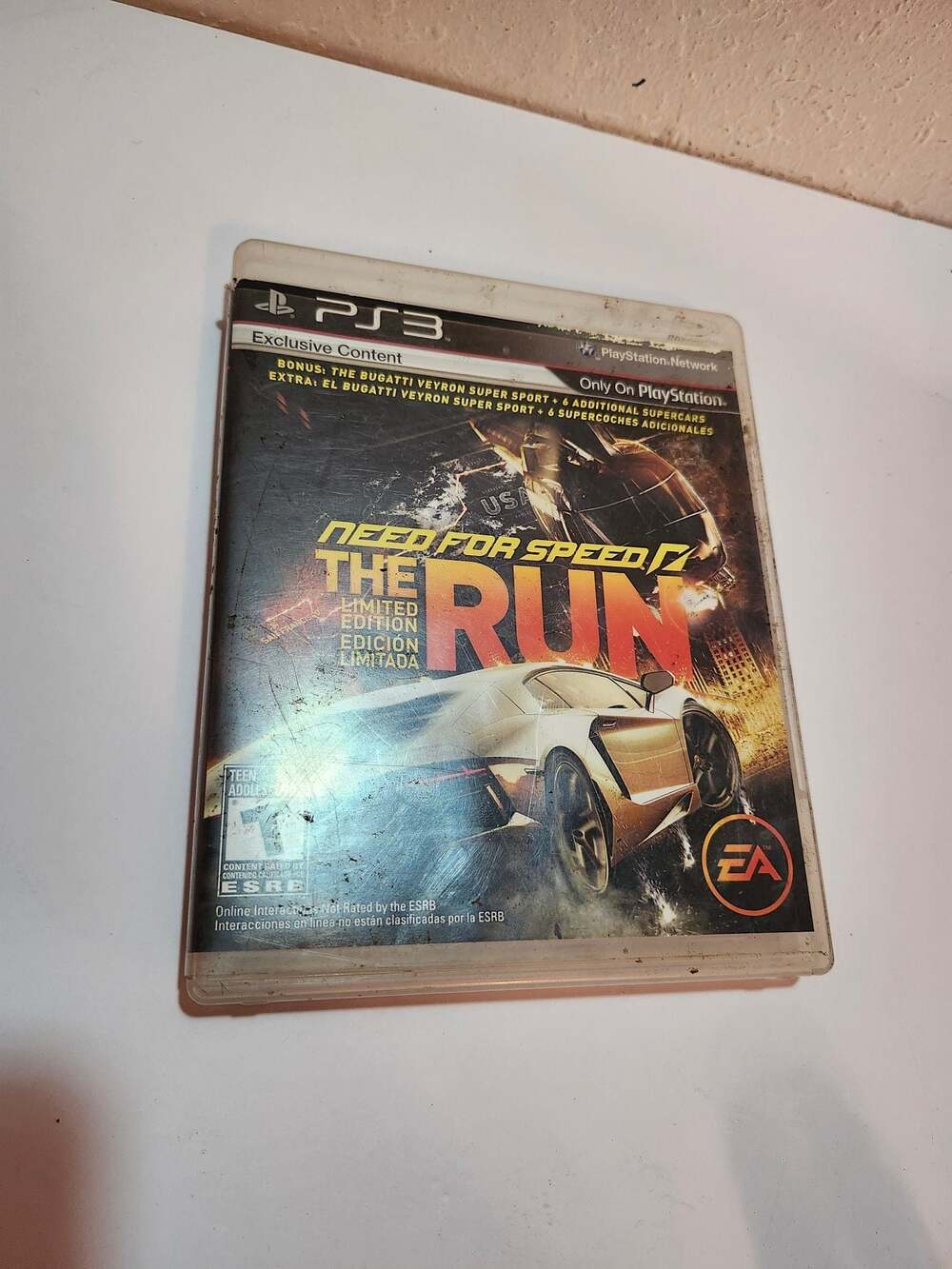 Need for Speed: The Run Limited Edition PlayStation 3 PS3 Video Game